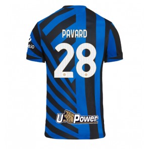 Inter Milan Benjamin Pavard #28 Domácí Dres 2024-25 Krátký Rukáv